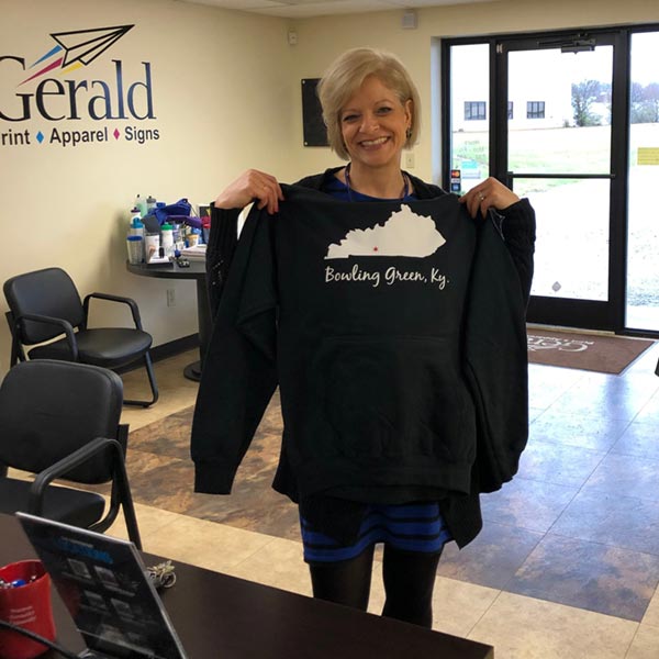 Screen Printed Hoodie