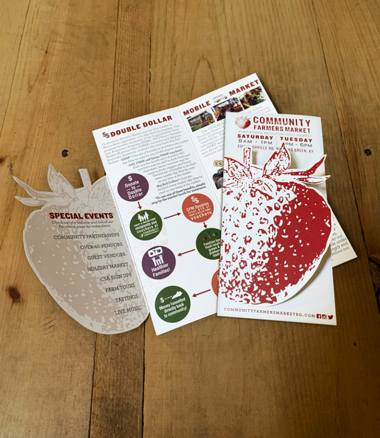 Diecut Trifold Brochure