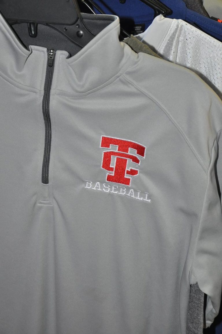 Embroidered Quarter Zip Shirt