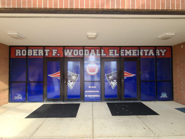 Custom Perforated Window Vinyl