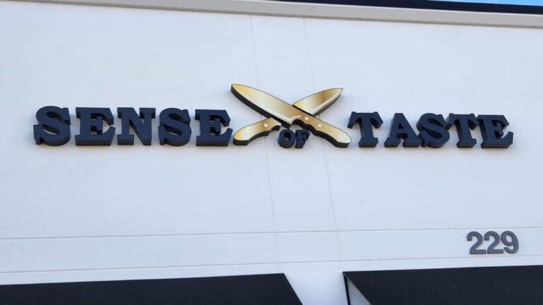 Sense of Taste Channel Letters